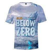 Subnautica Below Zero Game 3D Prints T-shirts Women Men Fashion Summer Short Sleeve Tshirts Hot Sale Casual Streetwear Clothes