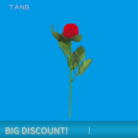 ?【Lowest price】TANG 1PC Romantic Rose Ring BOX ดอกไม้วันวาเลนไทน์ของขวัญสำหรับแฟนแฟนฝากของขวัญแต่งงานสำหรับแขกของขวัญให้สาว