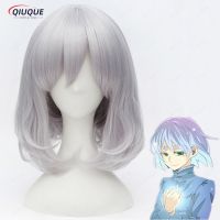 Howls Moving Castle Sophie Hatter Short Silvery White Bob Heat Resistant Synthetic Hair Cosplay Costume Wig + Cap