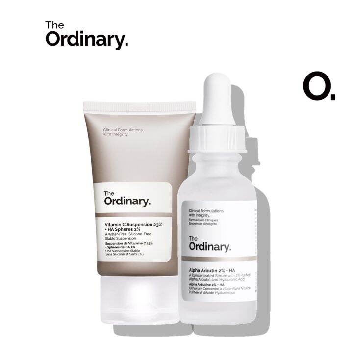 The Ordinary Acne Marks and Scars Set Alpha Arbutin 2 + HA / Vitamin