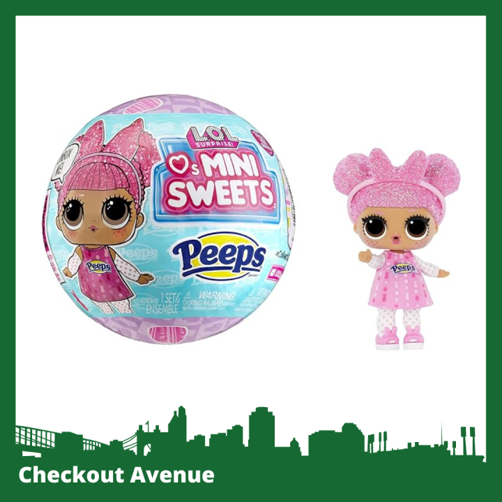 LOL Surprise! LOL Surprise Loves Mini Sweets Peeps - Cute Bunny with Collectible Doll and 7 ...