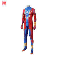 อินเดีย Spider puttr prabhakar คอสเพลย์อะนิเมะหน้ากากสดคุณภาพสูง jumpsuit ฮาโลวีน Carnival PARTY Men outfit