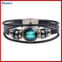 Bluelans®1 Pc คู่สร้อยข้อมือ DIY Handmade Alloy Unisex สร้อยข้อมือลูกปัดสำหรับเดท