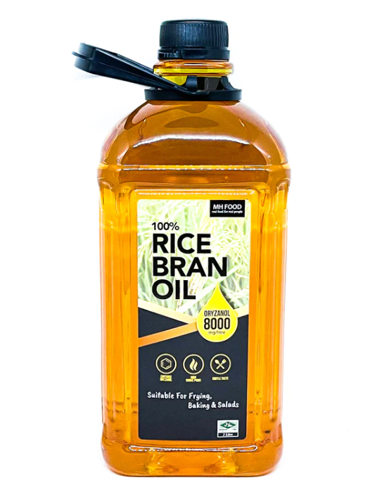 MH FOOD RICE BRAN OIL 2 LTR 米糠油 [Cooking Oil] Expiry Date Apr 2024