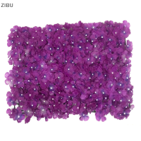 ZIBU 60X40CM artificial hydrangea Flower Wall PANEL สถานที่จัดจัดงานแต่งงาน PARTY DEC