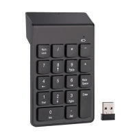 18 Keys 2.4G ปุ่มกดตัวเลขแล็ปท็อปแท็บเล็ตดิจิตอลไร้สาย Numpad Keyboard