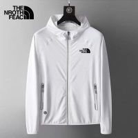 ✿ NORTH FACE North บ้านการอาบแดดที่ได้รับการป้องกันเสื้อผ้าผู้ชาย Air เป็นการอาบแดดที่ได้รับการป้องกันเกรดสูงชุดคนรักผิวสบาย UPF50ใช้งานกลางแจ้งมีฮู้ด