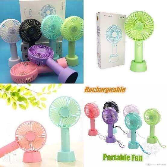 Newest Mini Rechargeable Fan Portable Eternal Classics Mini Stand Fan ...