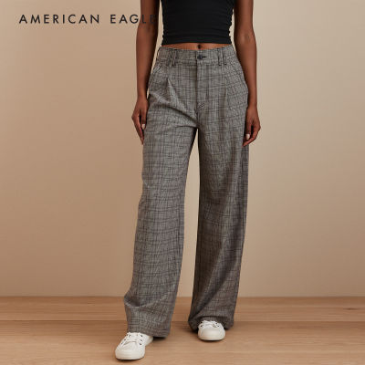 American Eagle Super High-Waisted Trouser กางเกง ขายาว ผู้หญิง เอวสูง  (NWJP 032-5036-020)
