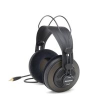 Original Samson SR850 Monitoring Headset With Velour Earpads Semi-Open-Monitor Headphone For Studio,PC Recording Karaoke Game