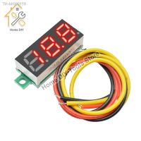 ♟ 0.28 Inch DC LED Digital Voltmeter 0-100V Voltage Meter Auto Car Mobile Power Voltage Tester Detector 12V Red Green Blue Yellow