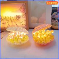 GRNGRENG6 รูปร่างดอกทิวลิป เซรามิค DIY SHELL TULIP Night Light ดอกไม้20ดอก ใช้พลังงานแบตเตอรี่ โคมไฟสำหรับนอน ของใหม่ งานทำมือ ไฟบรรยากาศทิวลิป ห้องนอนและห้องนอน