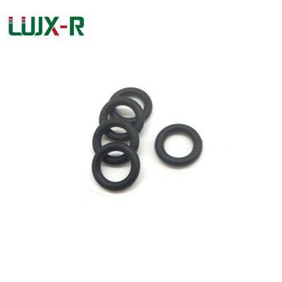 LUJX R 2mm O Ring Seal Nitrile Rubber Washer Sealing Black Liner O ring OD5/6/7/8/9/10/11/12/13/14/15/16 Oil Proof Orings Gasket