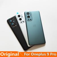 Original 6.7 "สำหรับ Oneplus 9 Pro 9Pro LE2121 LE2125 LE2123 LE2120ฝาครอบด้านหลังกล้องกระจกเลนส์