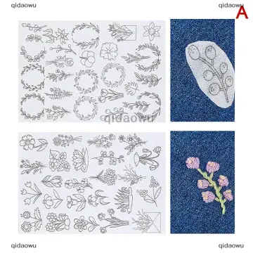 1 Sheet of Tearable Stabilizer for Embroidery Portable Embroidery Paper  Embroidery Stabilizer 