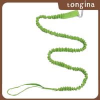 Tongina เชือกไม้พายเรือคายัคสายจูงเชือกคล้องไม้พายเรือคายัคเชือกไม้พายเชือกพายเรือคายัคแบบม้วนสายจูงเบ็ดตกปลาสำหรับล่องแก่งเรือแคนูตกปลาคันเบ็ด