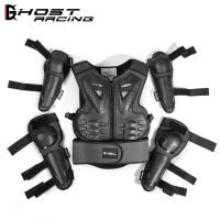 Motorcycle protective gear children knee pads racing elbow riding body protectors Sports Safety Back Support 3 colors Supports Braces