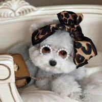 【jw】◎✘ஐ  Luxury Glasses Dog Sunglasses Than Chihuahua Photo Headdress Accessories