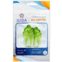 เมล็ดพันธุ์ ผักกาดขาว เจเจ61 (Chinese Cabbbage) บรรจุ 0.5 กรัม ความงอก 70% ห่อแน่น ใบเขียว ทรงสูงสวย