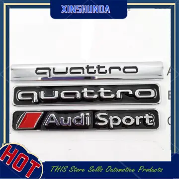 Audi Quattro Badge - Best Price in Singapore - Feb 2024