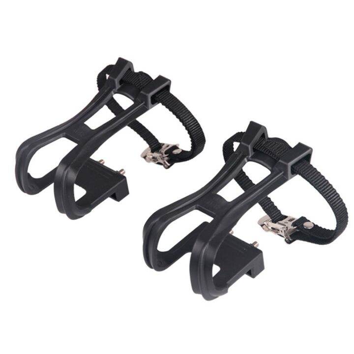 1-pair-bike-pedals-toe-pedal-clip-straps-clips-roadbicycle-cages-cycling-outdoor-stationarynylon-exercise-spd-mountain