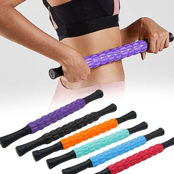newly-body-massage-sticks-muscle-roller-tool-trigger-portable-for-fitness-yoga-leg-arm-six-round