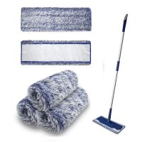 ๑ 1/2/3PCS Replacement Microfiber Dusting Mop Pad Dry /Wet Mop Cloth For Bona Flat Mop Swabber Cleaning Pad