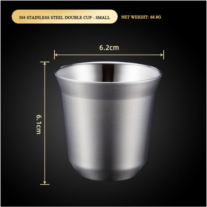 ผนังสองสแตนเลส86มิลลิลิตรเอสเพรสโซ่ถ้วยฉนวนกันความร้อน-nespresso-pixie-ถ้วยกาแฟแคปซูลรูปร่างน่ารักถ้วยเทอร์โมแก้วกาแฟ