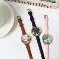 【Hot Sale】 Antique Chinese style watch female ins Mori college student retro literature and art simple atmosphere large dial waterproof