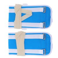 2pcs Hospital Patient Restraints Bed Limb Holders Knee Constraints Belt