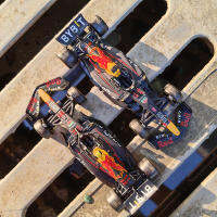 1:43สั้นใหม่2022 F1 Red Bull Racing RB18รถรุ่น1 # Verstappen11 # Perez พิเศษสีสูตร One Alloy Super Toy รถรุ่น