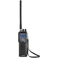 Cobra HH50WXST Hand Held CB Radio - Emergency Radio, Travel Essentials, Earphone Jack, 4 Watt, Noise Reduction &amp; NOAA Alerts HH50WXST Radio