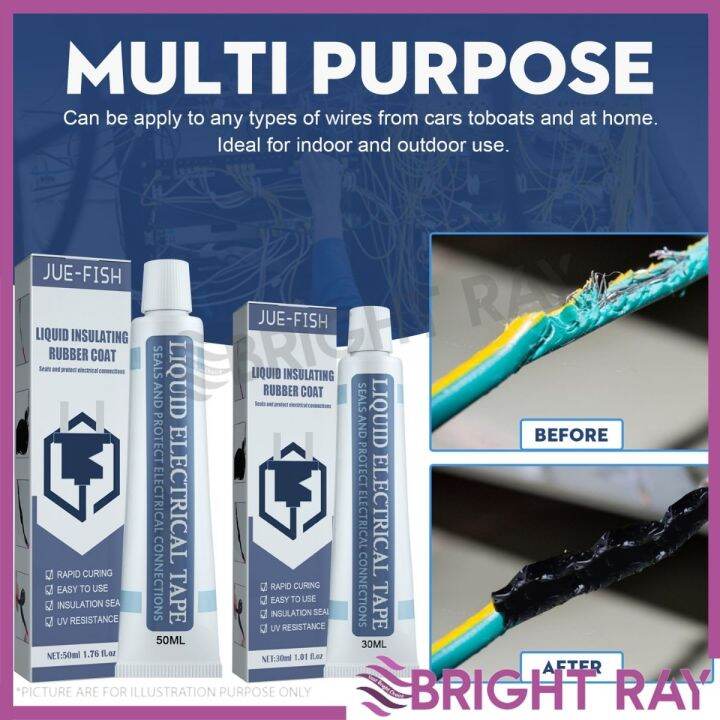 Liquid Insulating Tape Repair Rubber Electrical Wire Fast Dry Liquid