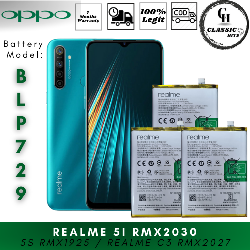 realme 5i battery capacity