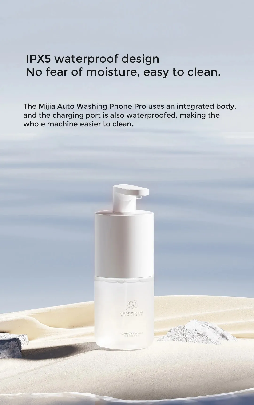 Xiaomi Mijia Automatic Soap Dispenser Pro Rechargable Auto Induction Foaming description image 4