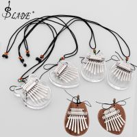 【YF】 8 Keys Kalimba Transparent Thumb Drop Mbira Musical Instrument Kids