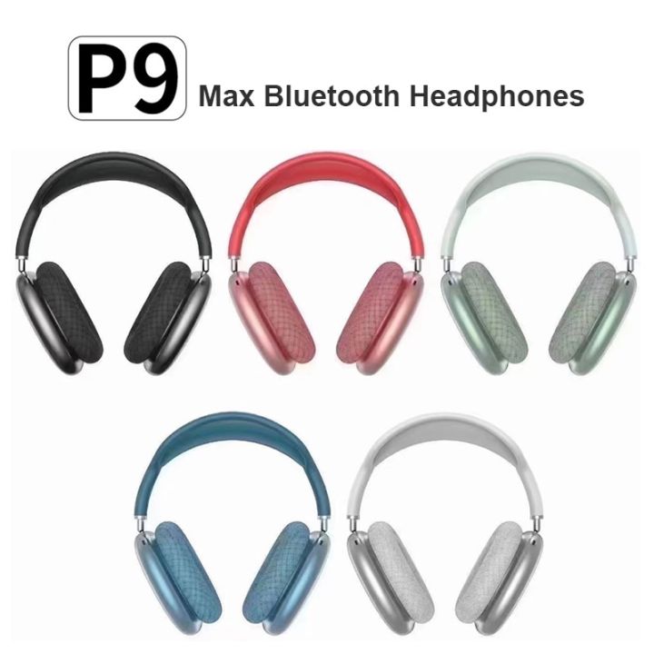 P9 Air Max Wireless Bluetooth Headphones With Microphone Noise ...