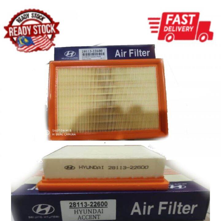 HYUNDAI ACCENT 1.5 AIR FILTER 2811322600 Lazada