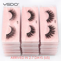 YSDO Eyelashes Wholesale 102050100 PCS 3d Mink Eyelashes Natural Mink Lashes Wholesale False Eyelashes Makeup Lashes In Bulk