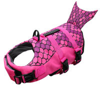 Dog Life Jacket Pet Jacket Vest Dog Lifesaver Shark Vests Dog Safety Clothes Swimming Suit For Swimming Pool Beach Boating