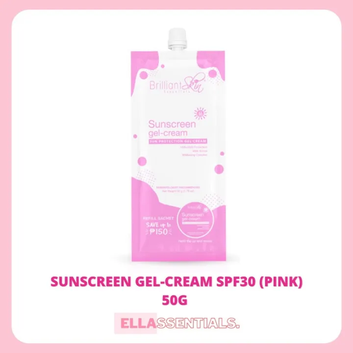 w#aBrilliant Skin Advanced Hydrating Sunscreen Gel - Cream 50g sachet ...