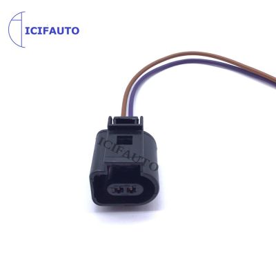 06A919501A Coolant Temperature Sensor Plug Pigtail Connector For Skoda Audi A3 A4 A5 A6 A8 Q3 Q5 Q7 TT VW Jetta Golf Passat Seat