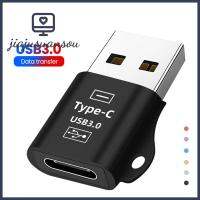 JIAJUSUANSOU พกพาสะดวก แล็ปท็อป สายข้อมูล Pd ชาร์จ USB 3.0ถึง Type-C อะแดปเตอร์ ชายกับหญิง ตัวแปลง USB C