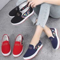 CODai424839 Cheap womens shoes womens casual sports shoes womens canvas shoes 36-40 cute bear sports shoes / kasut Perempuan