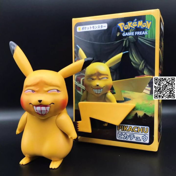 Mô hình Pokemon chibi lớn Chuột Điện Pikachu tấu hài 1072 | Lazada.vn