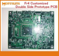 ชิปวงจรรวม Pcba ทำงานผลิตและประกอบแผงวงจรต้นแบบแบบพิมพ์ทับ PCB สองด้านแบบปรับแต่งได้ FR4