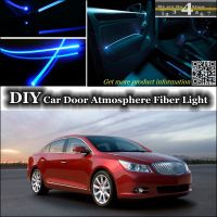 For BUICK Allure interior Ambient Light Tuning Atmosphere Fiber Optic Band Lights Inside Door Panel illumination (Not EL light)