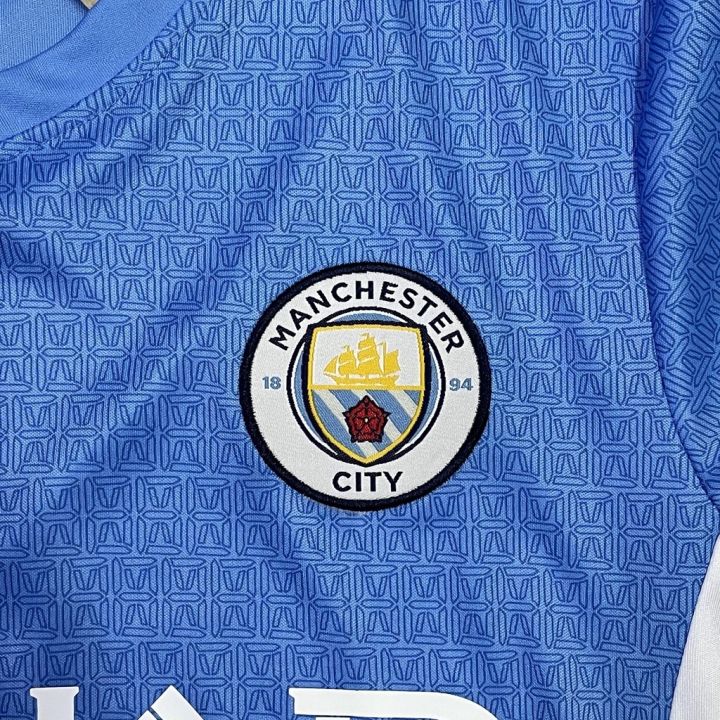 เสื้อบอล-เสื้อสโมสรทีม-man-city-ปี-22-ผ้าโพลีเอสเตอร์-งานดีมาก-คุณภาพเกรด-a