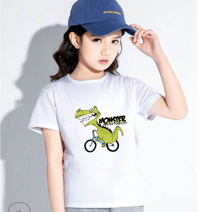 k-2209เสื้อยืดแขนสั้นเด็กลายการ์ตูนน่ารัก-ผ้านุ่มใส่สบาย-ลายเยอะ-สีครบ-ไซส์ครบ-ปลีก-ส่ง