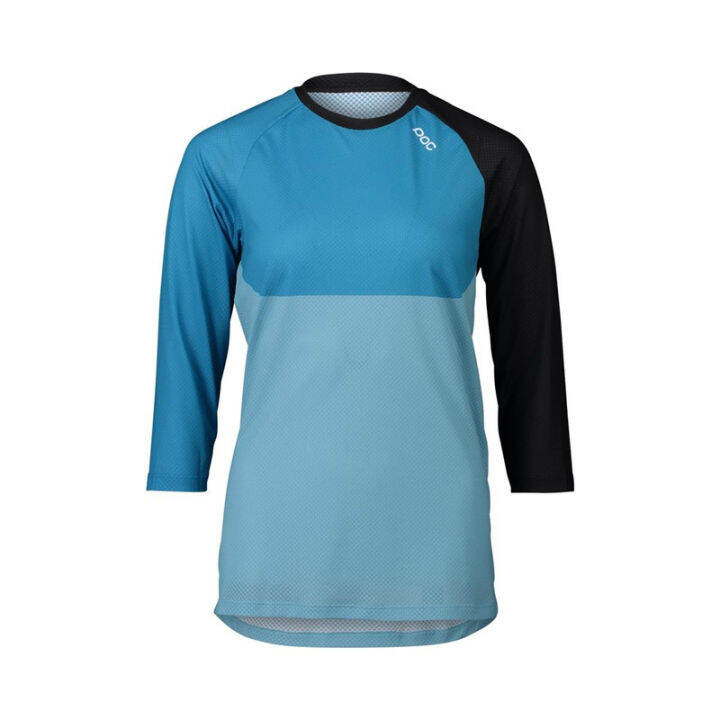 poc-hot-selling-womens-mountain-bike-cross-country-cycling-sweatshirt-casual-34-long-sleeved-downhill-speed-dry-wicking